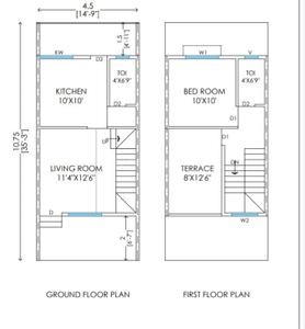 Image of 700 Sq.ft 1 BHK Independent House for sale in Gandheli, Aurangabad for Rs. 2975000