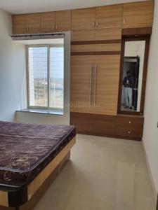 Bedroom Image of 600 Sq.ft 1 BHK Apartment / Flat for rent in Vilas Yashwin Orizzonte, Chokhi Dhani Pune for Rs. 29000