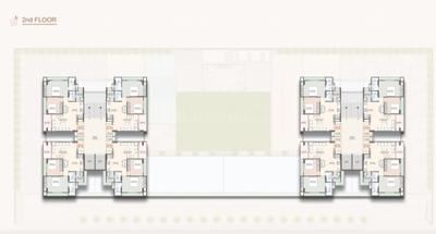 Image of 1548 Sq.ft 2 BHK Apartment / Flat for sale in Param Paarijat Blessings, Sargasan, Gandhinagar for Rs. 6192000