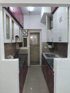 Kitchen Image of 1290 Sq.ft 2.5 BHK Apartment / Flat for rent in Eldeco Aamantran, Sector 119 Noida for Rs. 31000