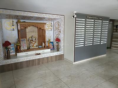 Hall Image of 1385 Sq.ft 2 BHK Apartment / Flat for rent in Raghuvir Symphony, Bhimrad Surat for Rs. 30000