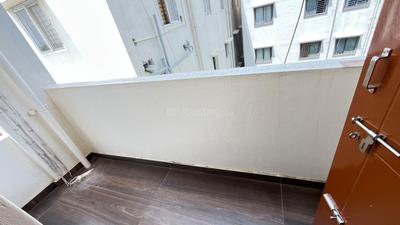 Balcony Image of 1200 Sq.ft 2 BHK Builder Floor for rent in HSR Layout Bengaluru for Rs. 53000