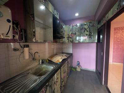 Kitchen Image of 1300 Sq.ft 3 BHK Apartment / Flat for sale in Chinar Park Kolkata for Rs. 7100000