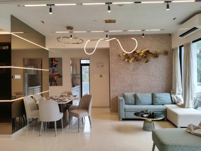 Living Room Image of 1250 Sq.ft 3 BHK Apartment / Flat for sale in DSS Mahavir Spring, Thane West Thane for Rs. 22000000