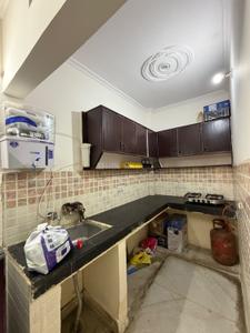Kitchen Image of 550 Sq.ft 2 BHK Builder Floor for rent in Uttam Nagar New Delhi for Rs. 13001