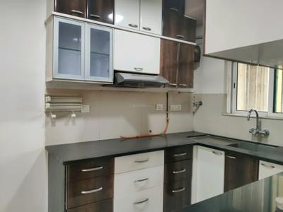 Kitchen Image of 890 Sq.ft 2 BHK Apartment / Flat for rent in Satguru Solitaire, Kasarvadavali Thane for Rs. 32000