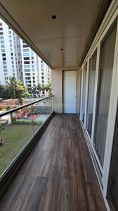 Balcony Image of 3000 Sq.ft 3 BHK Apartment / Flat for sale in Vesu Surat for Rs. 25500000