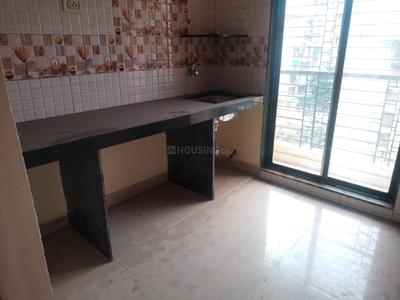 Kitchen Image of 650 Sq.ft 1 BHK Apartment / Flat for sale in Deep Shivam, Karanjade Navi Mumbai for Rs. 4300000