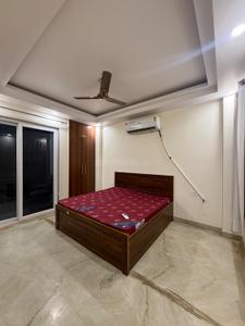 Bedroom Image of 1200 Sq.ft 3 BHK Builder Floor for rent in Vasant Kunj New Delhi for Rs. 55000