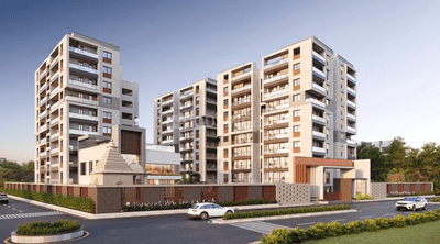 Image of 1725 Sq.ft 3 BHK Apartment / Flat for sale in Green City Extension, Bawadiya Kalan, Bhopal for Rs. 10800000