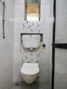 Common Bathroom Image of 650 Sq.ft 2 BHK Apartment / Flat for rent in Jai Chandrabhaga Heights by Jai Santoshi Mata Construction Builders And Developers, Thane East Thane for Rs. 28000