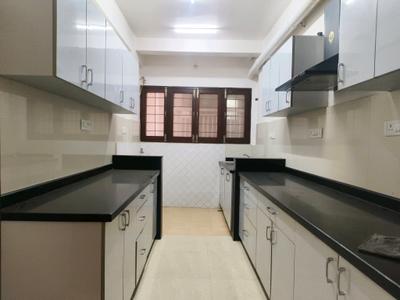 Kitchen Image of 1360 Sq.ft 3 BHK Apartment / Flat for rent in HBR Layout Bengaluru for Rs. 38500