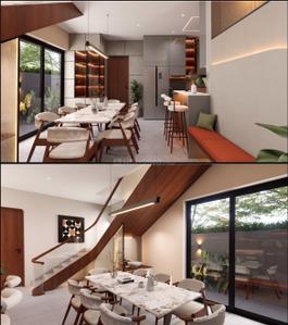 Hall Image of 3500 Sq.ft 5 BHK Independent House for sale in Puthenkurish Kochi for Rs. 28500000
