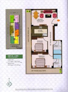 Image of 1302 Sq.ft 3 BHK Apartment / Flat for sale in Gitanjali Shreeniketan, Lukarganj, Allahabad for Rs. 13500000