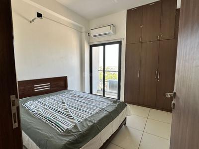 Bedroom Image of 963 Sq.ft 2 BHK Apartment / Flat for rent in Agora City Centre, Karelibagh Vadodara for Rs. 28000