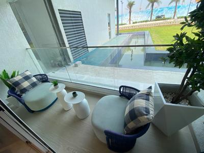 Balcony Image of 2000 Sq.ft 3 BHK Apartment / Flat for sale in Raheja Atlantis 1, Juinagar Navi Mumbai for Rs. 45000000