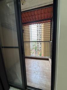 Balcony Image of 653 Sq.ft 1 BHK Apartment / Flat for rent in Lodha Lakeshore Greens, Palava Phase 2 Thane for Rs. 16000