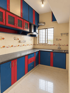 Kitchen Image of 1300 Sq.ft 3 BHK Apartment / Flat for sale in Indradhanush Rubee Enclave, Somashetti Halli, Bengaluru North Bengaluru for Rs. 8700000