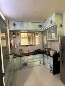 Kitchen Image of 1150 Sq.ft 2 BHK Apartment / Flat for rent in Akshay Tower, Wakad Pune for Rs. 35000