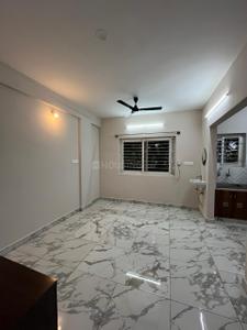 Hall Image of 700 Sq.ft 1 BHK Builder Floor for rent in Murugeshpalya Bengaluru for Rs. 32000