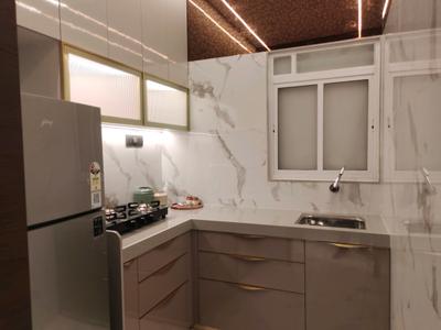 Kitchen Image of 450 Sq.ft 1 BHK Apartment / Flat for sale in Emerald Dotom Isle, Kandivali West Mumbai for Rs. 8800000