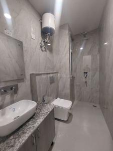 Bathroom Image of 649 Sq.ft 1 RK Builder Floor for rent in Sector 31 Gurgaon for Rs. 23500