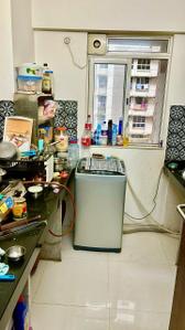 Kitchen Image of 450 Sq.ft 1 BHK Apartment / Flat for sale in Lodha Amara, Kolshet Thane for Rs. 6500000