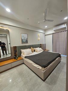 Bedroom Image of 1500 Sq.ft 2 BHK Apartment / Flat for sale in K3 Orium, Tragad Ahmedabad for Rs. 9000000