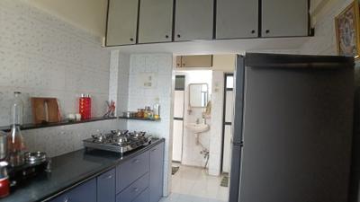 Kitchen Image of 610 Sq.ft 1 BHK Apartment / Flat for sale in Shree Krupa Raj Laxmi Park, Kalwa Thane for Rs. 7000000