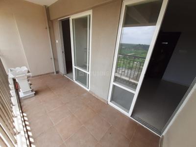 Balcony Image of 688 Sq.ft 1 BHK Apartment / Flat for rent in Swaraaj Height, Punawale Pune for Rs. 17000