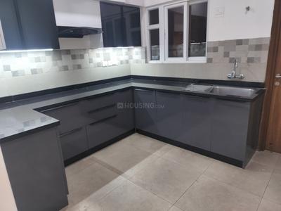 Kitchen Image of 2039 Sq.ft 3.5 BHK Apartment / Flat for rent in Prestige Tranquil, Kokapet Hyderabad for Rs. 72400
