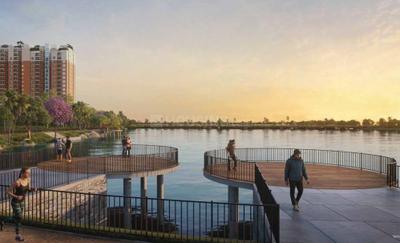 Balcony Image of 1298 Sq.ft 3 BHK Apartment / Flat for sale in Urbanrise Maheshwari The Lakes Edge, Madhavaram Chennai for Rs. 10700000