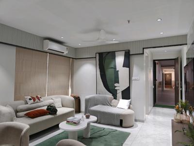 Living Room Image of 1096 Sq.ft 3 BHK Apartment / Flat for sale in Hubtown Rising City, Ramabai Ambedkar Nagar Mumbai for Rs. 28500000