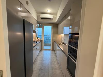 Kitchen Image of 1752 Sq.ft 2 BHK Apartment / Flat for rent in DLF One Midtown, Karampura New Delhi for Rs. 72000