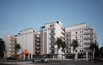 Image of 1000 Sq.ft 2 BHK Apartment / Flat for sale in Pearl Vista, Noida Extension, Greater Noida for Rs. 5800000
