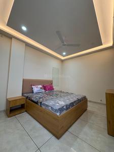 Bedroom Image of 500 Sq.ft 1 BHK Builder Floor for rent in Mahalakshmi Nagar Indore for Rs. 16500