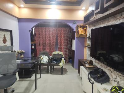 Living Room Image of 770 Sq.ft 1 BHK Apartment / Flat for sale in Kamothe Navi Mumbai for Rs. 7900000