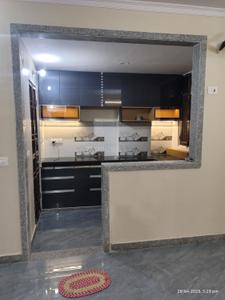 Kitchen Image of 980 Sq.ft 3 BHK Apartment / Flat for rent in Pratap Nagar Jaipur for Rs. 25000