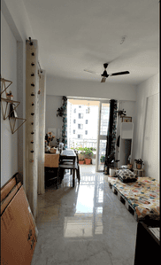 Image of 1055 Sq.ft 2 BHK Apartment / Flat for rent in Sai Krupa Galaxy Phase II, Thergaon, Pune for Rs. 21000