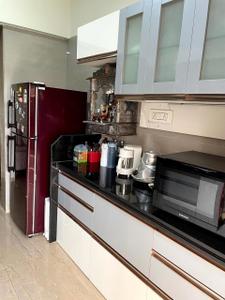 Kitchen Image of 738 Sq.ft 2 BHK Apartment / Flat for sale in Madhav Palacia Phase II, Hiranandani Estate Thane for Rs. 13500000
