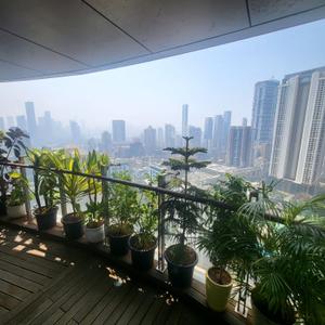 Balcony Image of 2700 Sq.ft 4 BHK Apartment / Flat for sale in Lodha World Crest, Lower Parel Mumbai for Rs. 160000000