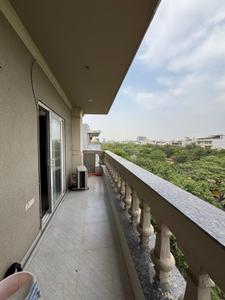 Balcony Image of 1300 Sq.ft 1 BHK Builder Floor for rent in Sector 40 Gurgaon for Rs. 35000