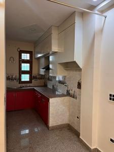 Kitchen Image of 624 Sq.ft 1 BHK Builder Floor for rent in Mahavir Enclave New Delhi for Rs. 8000