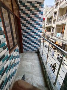 Balcony Image of 1000 Sq.ft 3 BHK Builder Floor for rent in New Ashok Nagar New Delhi for Rs. 25000