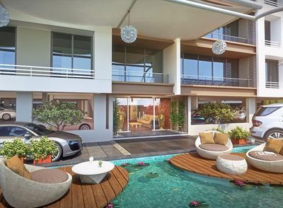 Image of 1300 Sq.ft 2 BHK Apartment / Flat for sale in Vesu, Surat for Rs. 6700000