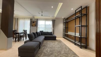 Living Room Image of 1700 Sq.ft 2 BHK Apartment / Flat for rent in Cox Town Bengaluru for Rs. 90000