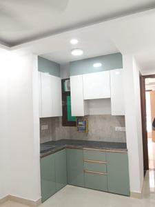 Kitchen Image of 700 Sq.ft 1 BHK Builder Floor for rent in Panchsheel Park New Delhi for Rs. 26000