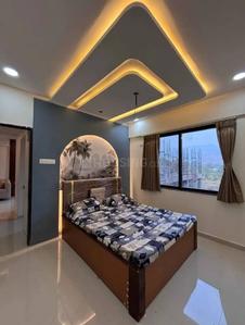 Bedroom Image of 430 Sq.ft 1 BHK Apartment / Flat for sale in Sai Shrishti Developers Sai Regency, Kamothe Navi Mumbai for Rs. 4300000