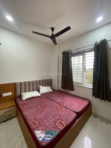 Bedroom Image of 1000 Sq.ft 1 BHK Apartment / Flat for rent in Vijay Nagar Indore for Rs. 15000