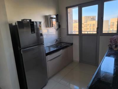 Kitchen Image of 1260 Sq.ft 2 BHK Apartment / Flat for rent in Adani Aster Neo, Shantigram Ahmedabad for Rs. 35000
